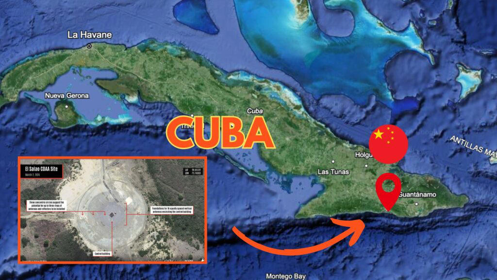 la chine installe des antennes géantes à cuba, capables d’espionner les états-unis dans la région