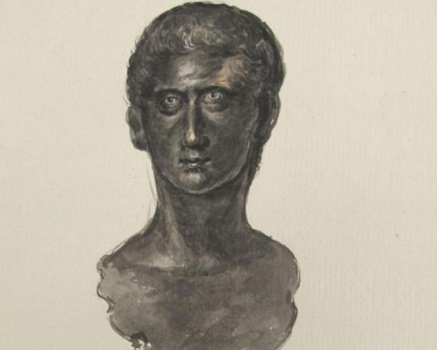 busto milenar de calígula é recuperado após 200 anos desaparecido