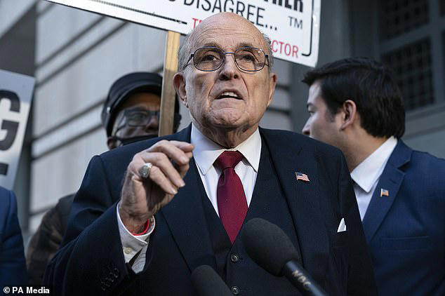 rudy giuliani disbarred in new york for comments about election