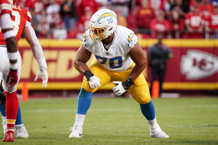 chargers news: chargers eye record-breaking deal for pro bowl lineman rashawn slater