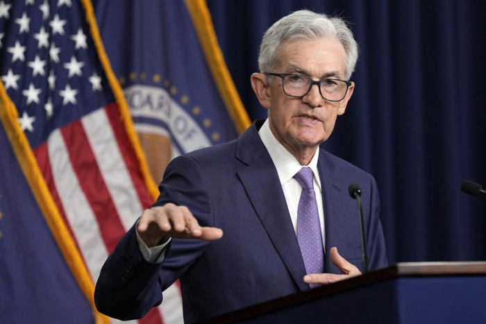 fed chair jerome powell: us inflation is slowing again, though it isn't yet time to cut rates