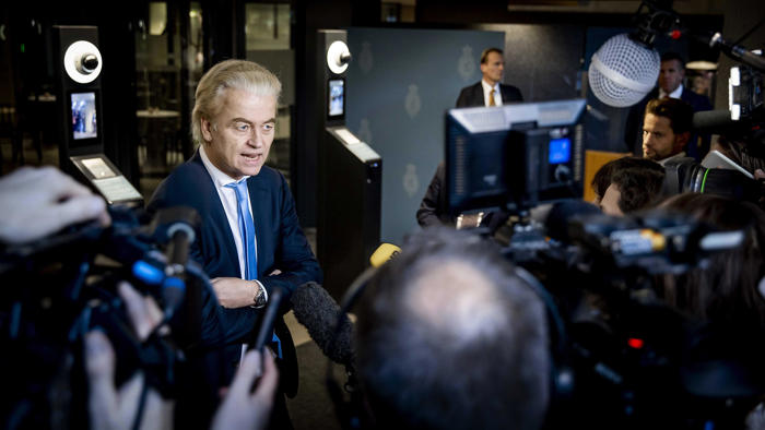 dutch government sworn in after wilders election win