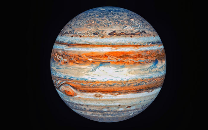 identifican extrañas estructuras en la atmósfera de júpiter