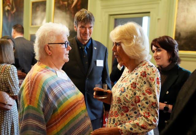 camilla welcomes leading writers in celebration of scottish literacy