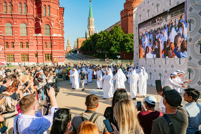 uae culture days in moscow conclude close to 250,000 people attend the 5-day event