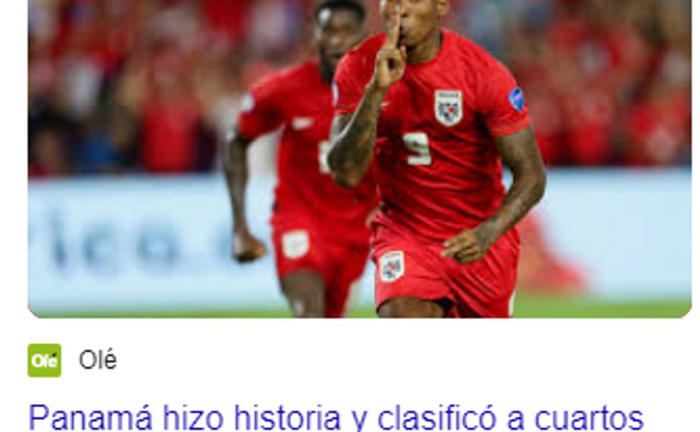 gesta heroica de panamá en copa américa 2024: así reaccionaron los medios internacionales