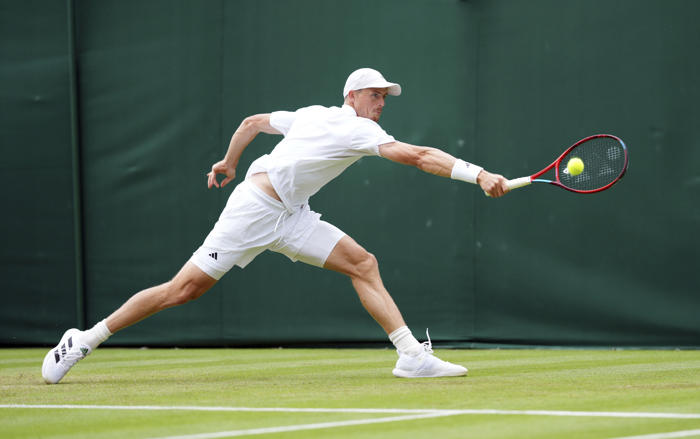 billy harris' tennis journey goes from isle of man to van life in europe to wimbledon