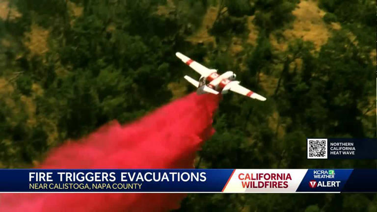 Toll Fire: Forward progress stopped on Napa County fire near Calistoga