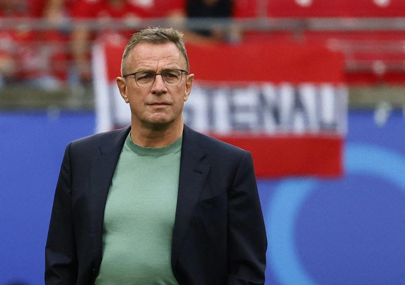 soccer-'i can't believe we're going home' - rangnick bemoans another austrian exit