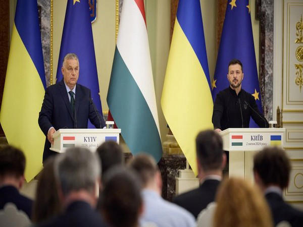 putin's closest european ally hungarian pm makes his first visit to ukraine since russia's invasion; calls for ceasefire