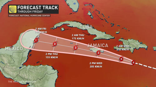 jamaica and cayman islands next in line for beryl's vigorous wrath