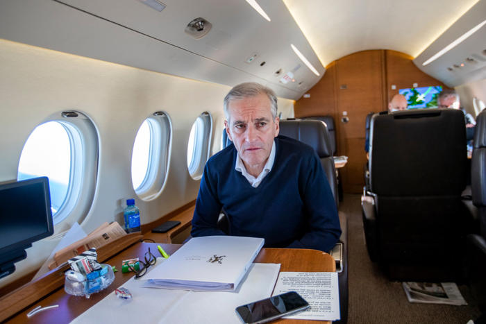 støre tok privatfly til luksuriøs fredskonferanse i sveits: her er prislappen