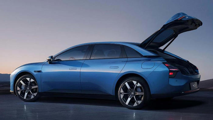 xpeng’s new ev sedan is actually a hatchback with a record-setting drag coefficient