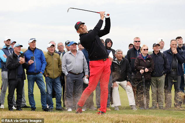 sergio garcia fails to qualify for the 2024 open championship by two shots... as the former masters champion is involved in a row with tournament officials after 1,500 fans turn out to watch him play