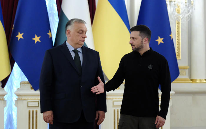 orban urges zelensky to accept kremlin ceasefire offer