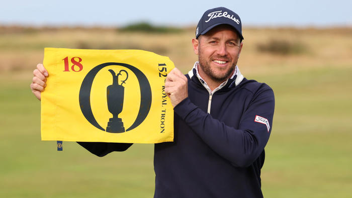 dp world tour’s matthew southgate fights back tears after qualifying for the open