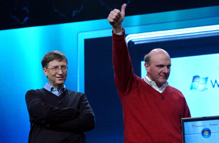 microsoft, steve ballmer, who was once bill gates’ assistant, is now richer than his onetime mentor