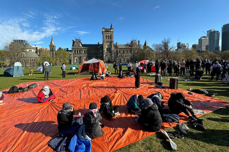 canadian court allows police to clear pro-palestinian campus encampment