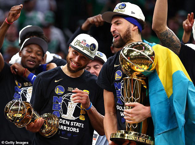 steph curry shares emotional tribute to klay thompson after 'splash bro' left warriors to join the mavericks on $50m deal after 13 seasons together