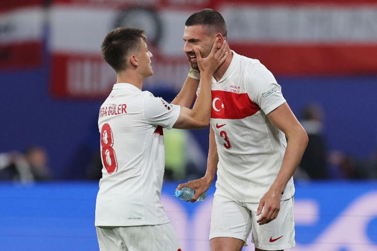 Turquía venció a Austria en los octavos de final de la Euro 2024 - Twitter @EURO2024