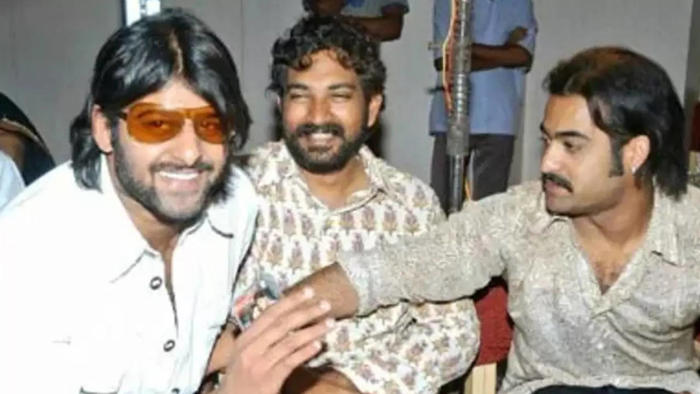 a throwback picture featuring prabhas and jr ntr will make you want to see them in a film together
