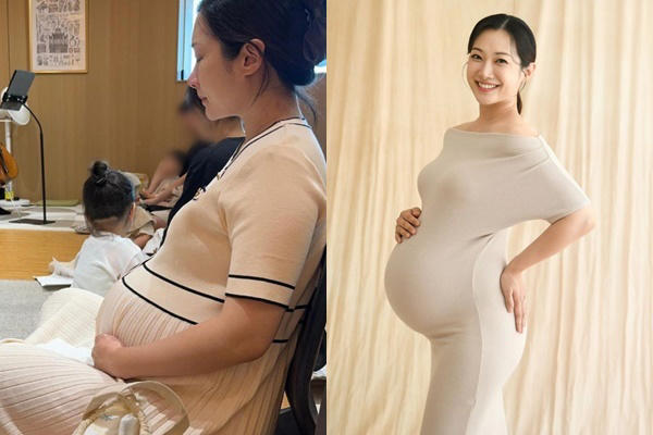 김민정, 둘째 임신 중 우울 어쩌나 “매번 울컥‥그만 와줄래”