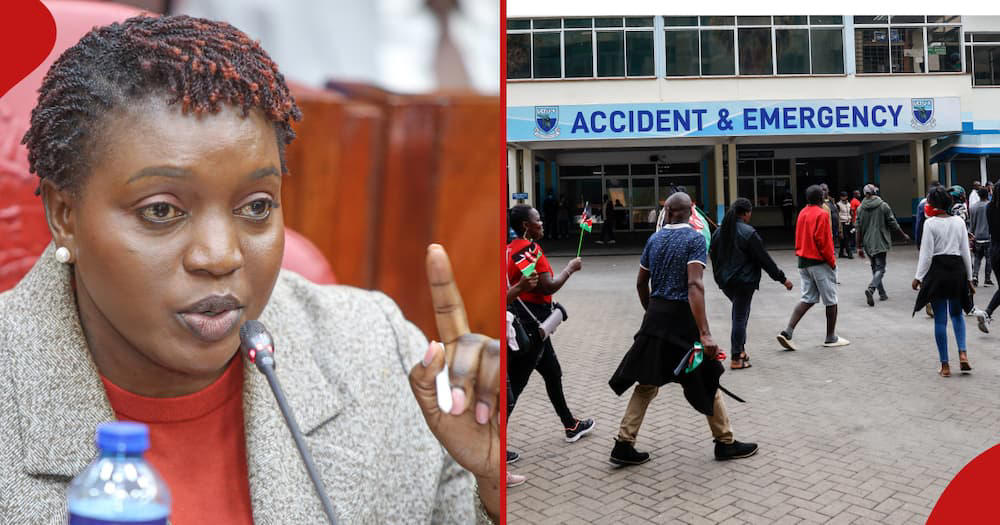 kenyans blast health cs susan nakhumicha for claiming hospitalised protesters were treated for free
