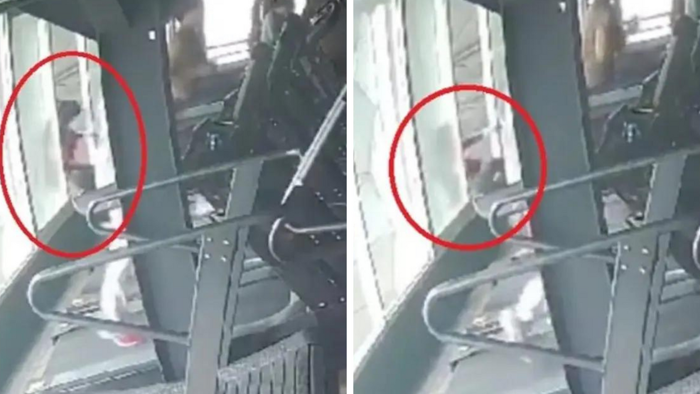 horrific moment woman falls to death out of window after stumbling on treadmill