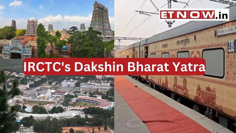 irctc's dakshin bharat yatra: indian railways to operate bharat gaurav tourist train - check destinations, fare, itinerary and more