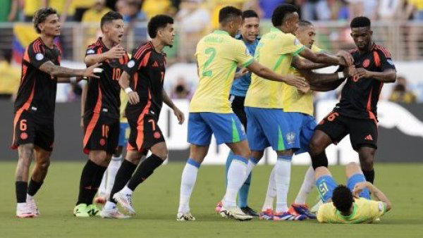 la primera baja de brasil para los cuartos de final de la copa américa