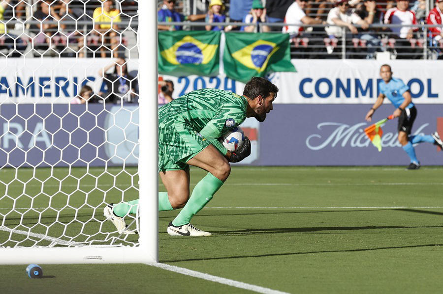 1-1. colombia manda a brasil a jugar contra uruguay en cuartos y sin vinícius