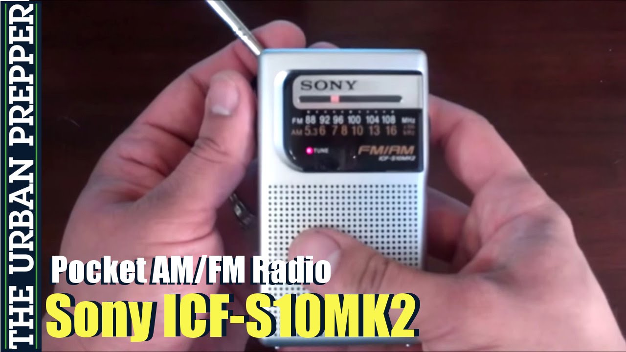 Reviewing the Sony ICF-S10MK2 pocket AM/FM radio