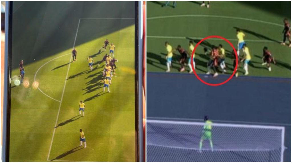 ¿error del var? la prueba que demostraría si el gol de sánchez fue mal anulado en colombia vs. brasil