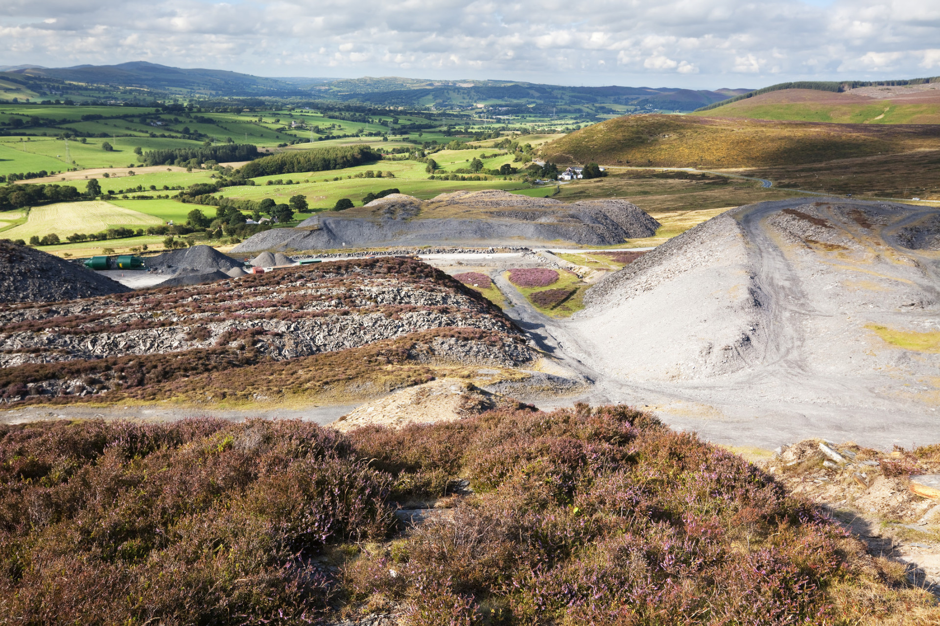 Incident of the Berwyn range, Wales