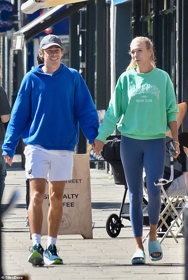 British No. 1 Katie Boulter Walks Hand In Hand With Her Australian ...