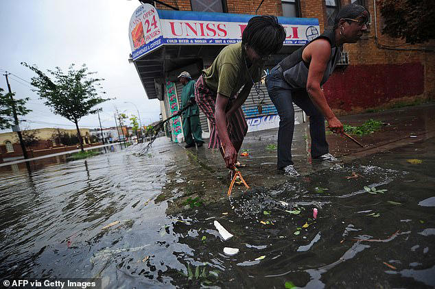 Top US cities could be 'inundated' by floods of raw SEWAGE