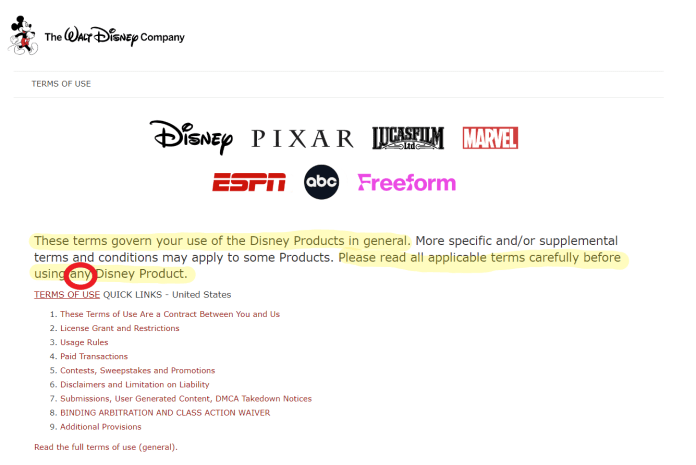 Disney Lawyers Attempt To Use Disney+ Terms To Send Wrongful Death 