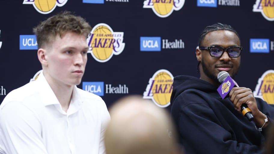 Lakers Rookies Bronny James, Dalton Knecht Detail Plans To Improve This ...