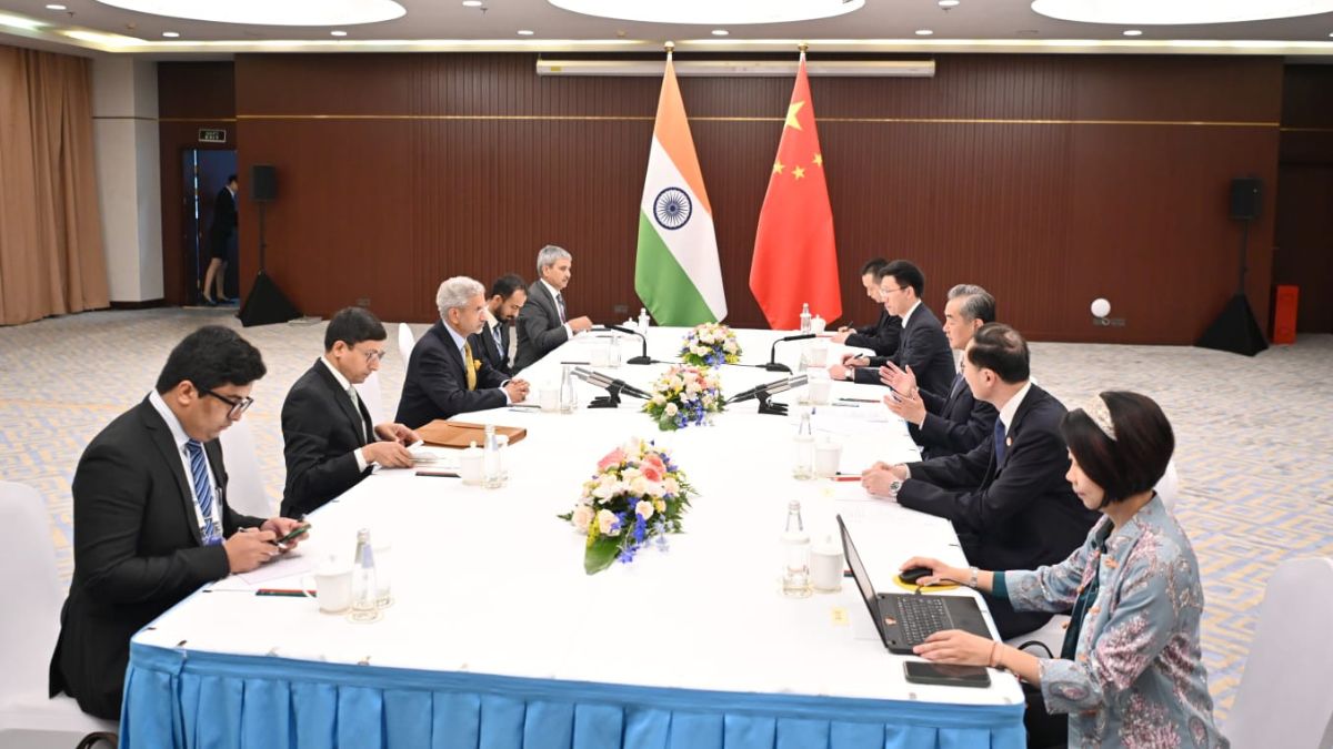 EAM S Jaishankar Holds Bilateral Meeting With Chinese Counterpart Wang ...