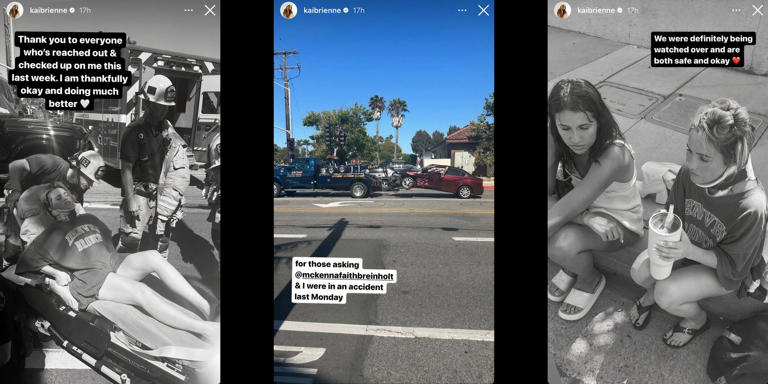 American Idol Kaibrienne Instagram Story Screen Shots About Car Accident With McKenna Faith Breinholt