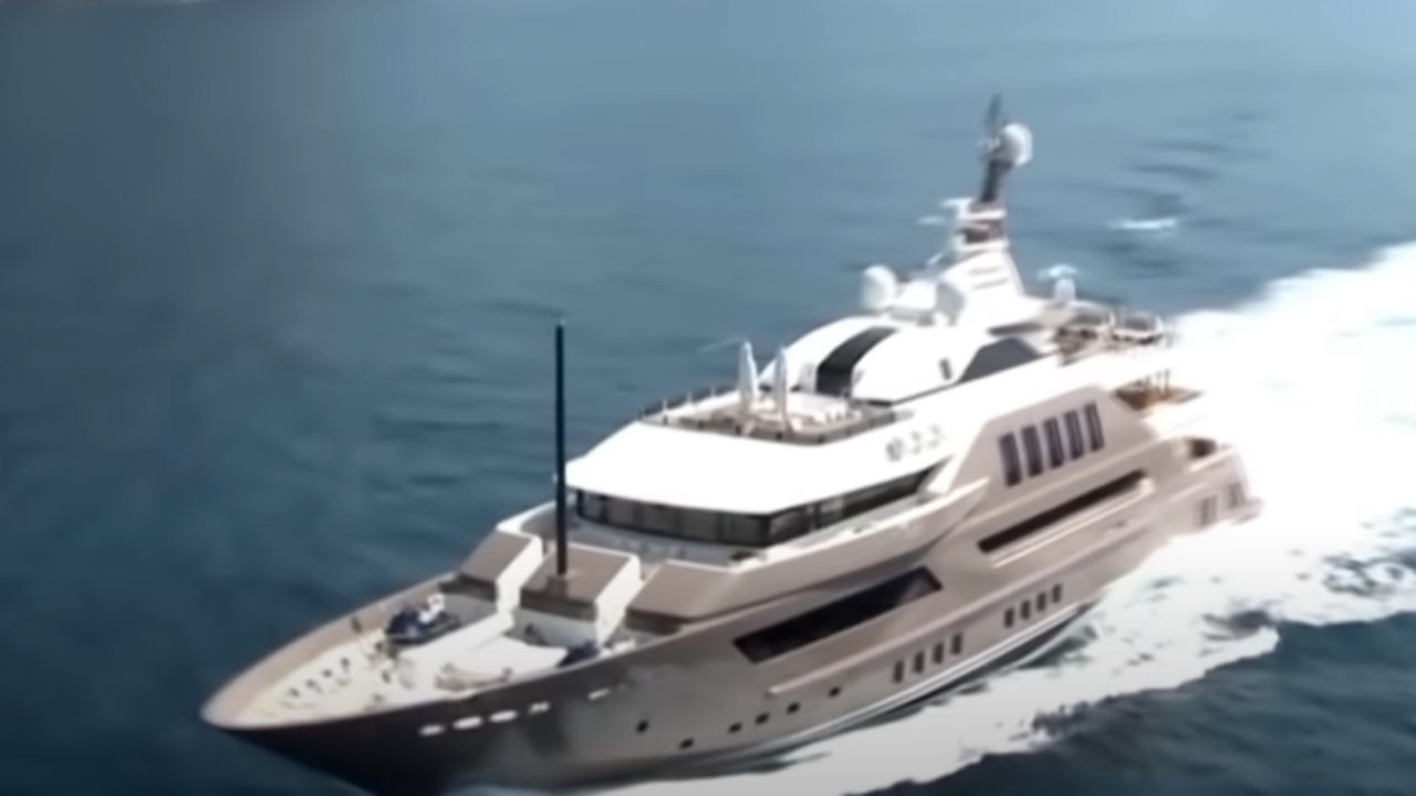 <p>This super yacht was designed and built by the Italians and has a very low annual running cost of between $3,000,000 and $5,000,000.</p>