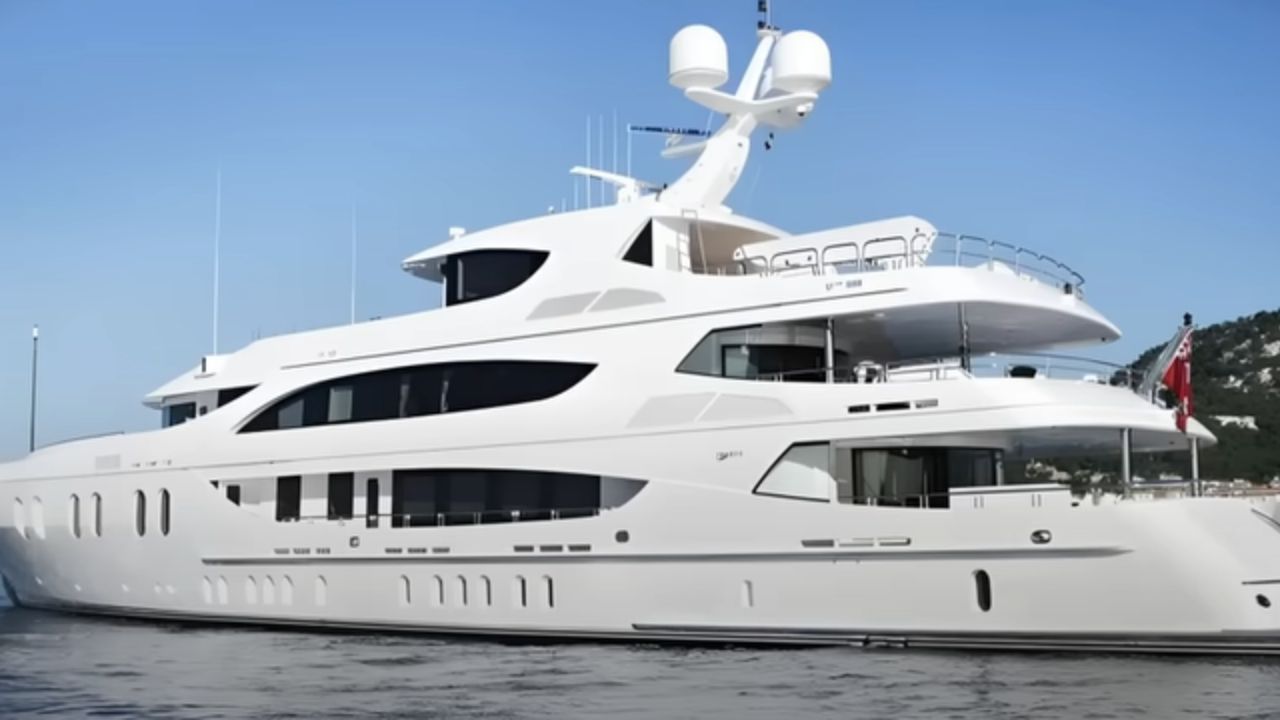 <p>So far, this is the most expensive yacht on our list, at $44,000,000. We can only imagine what the maintenance cost on this baby will be.</p>