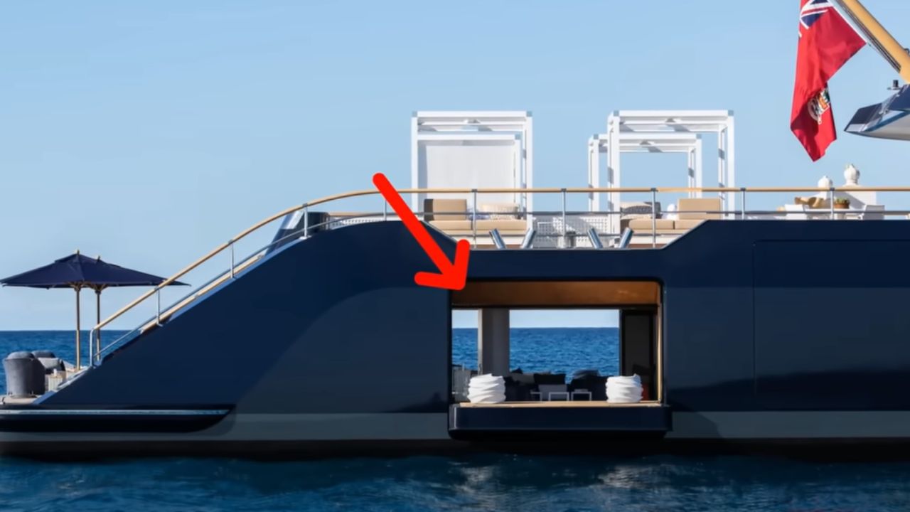 <p>If that got your heart pumping, just look at the next few features it has to offer. A helicopter landing, a deck gym, and most importantly… We did mention two names when it comes to this yacht.</p>