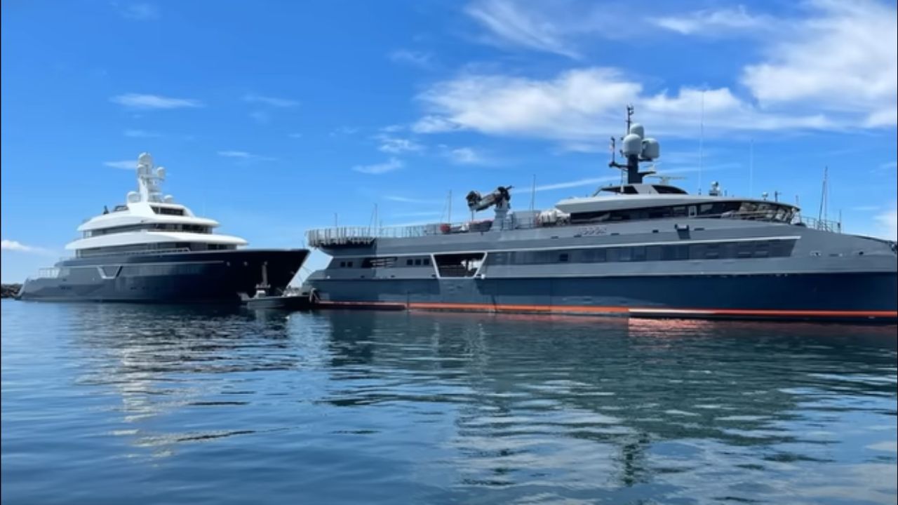 <p>This superyacht is not just a sight for sore eyes; she also has a few tricks up her sleeve. But with a $215,000,000 price tag, those tricks better be spectacular.</p>