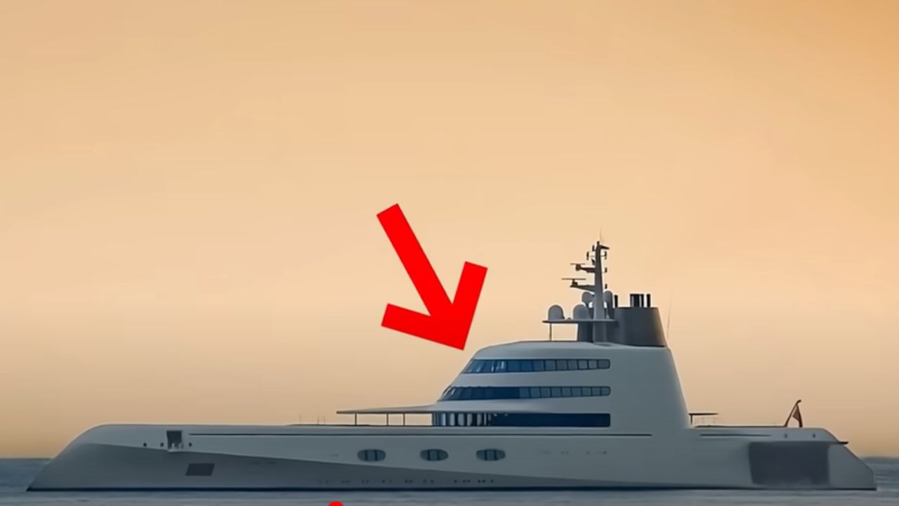 <p>At 394 ft, this beauty cannot be called a small boat. However, she has been called the ugliest yacht in the world. But what does she feature?</p>