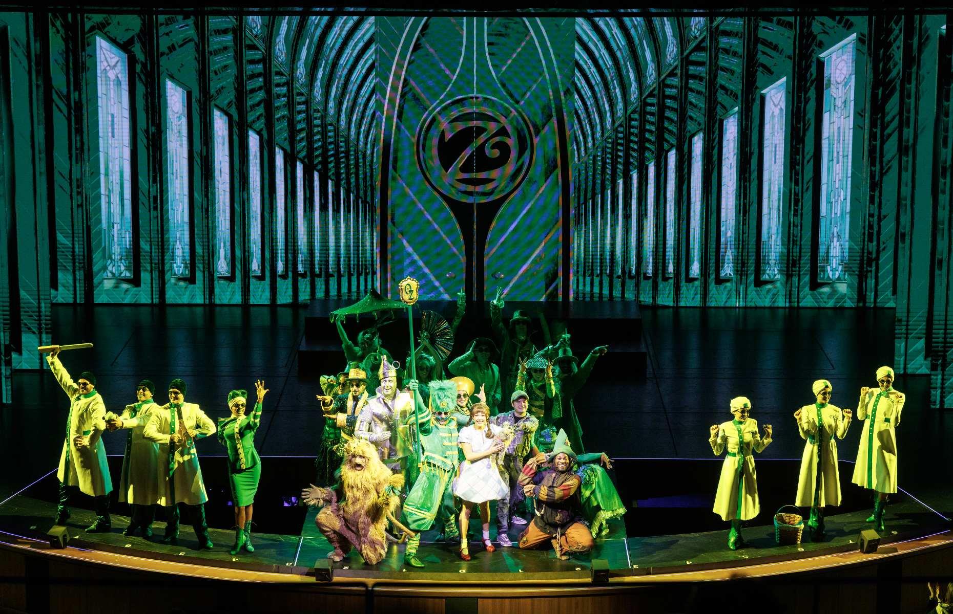 <p>Again, this does depend on the ship, but increasingly cruise lines are moving away from bingo, boules and ballroom dancing. MSC Cruises offers six different shows each week, while Royal Caribbean has a rolling programme of quality West End musicals such as <em>The Wizard of Oz</em> (pictured), <em>We Will Rock You</em> and <em>Cats, </em>while on Cunard and Viking ships you'll find lots of cultural talks and lectures from big names.  </p>