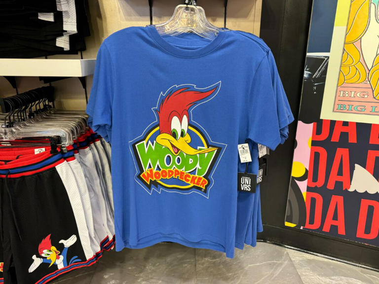 New Woody Woodpecker Sports-Style Apparel at Universal Orlando Resort