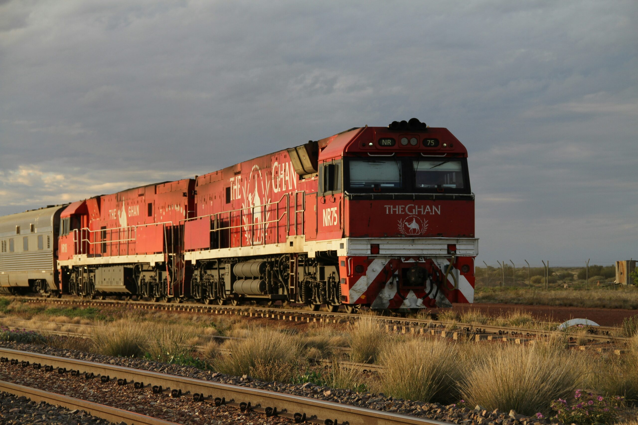 <p>One of Australia's most famous rail trips and one of the longest train rides is the Ghan. Three states are covered on the three-day, two-night trip: South Australia, Northern Territory, and Western Australia. The MacDonnell Ranges, the Nullarbor Plain, and the Outback will all be seen as you go.</p>  <p>The Ghan train, named for the Afghan cameleers who were instrumental in building the outback's infrastructure, travels throughout Australia's enormous landscapes, including verdant hills and pastures, on its route from Adelaide to Darwin, stopping at well-known locations including Alice Springs and Katherine. This wonderful three- to four-day trip offers delicious onboard dining experiences in addition to off-train adventures as one of the longest train rides. A highlight is a picturesque cruise through Katherine Gorge in Nitmiluk National Park, which offers amazing views of the surrounding landscape.</p>