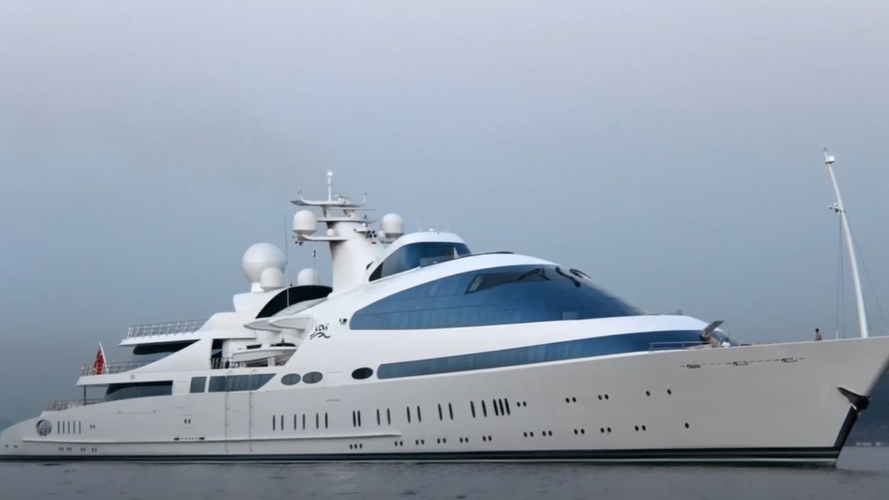 <p>The Yas was originally a Dutch Navy frig, so we can only imagine what she has to offer. The Yas was built for pure force. She was sold in 1998. After a renovation in 2013, her price tag shot up to $200,000,000.</p>