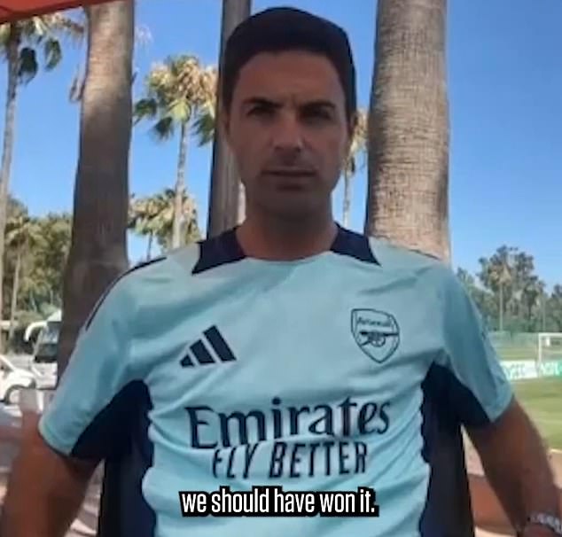 Mikel Arteta Claims 'stats Show Arsenal Should Have Won The Title' And ...